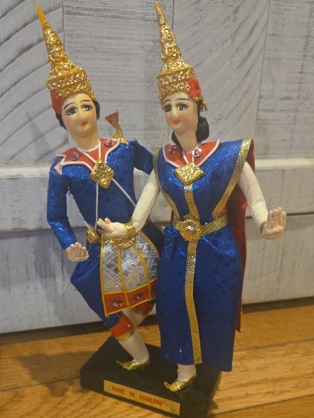 Thai Traditional Dancers Bangkok prince and Princess Dolls